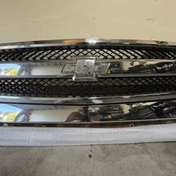 2008 Chevy Silverado Grill And Bumper