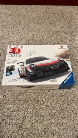 3D puzzle Porsche 911 GT3 Cup - NEW OPEN BOX - sports car