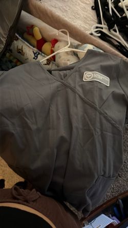 Carrington college MA student scrubs