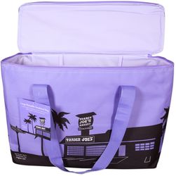 Trader Joe lavender insulated bag