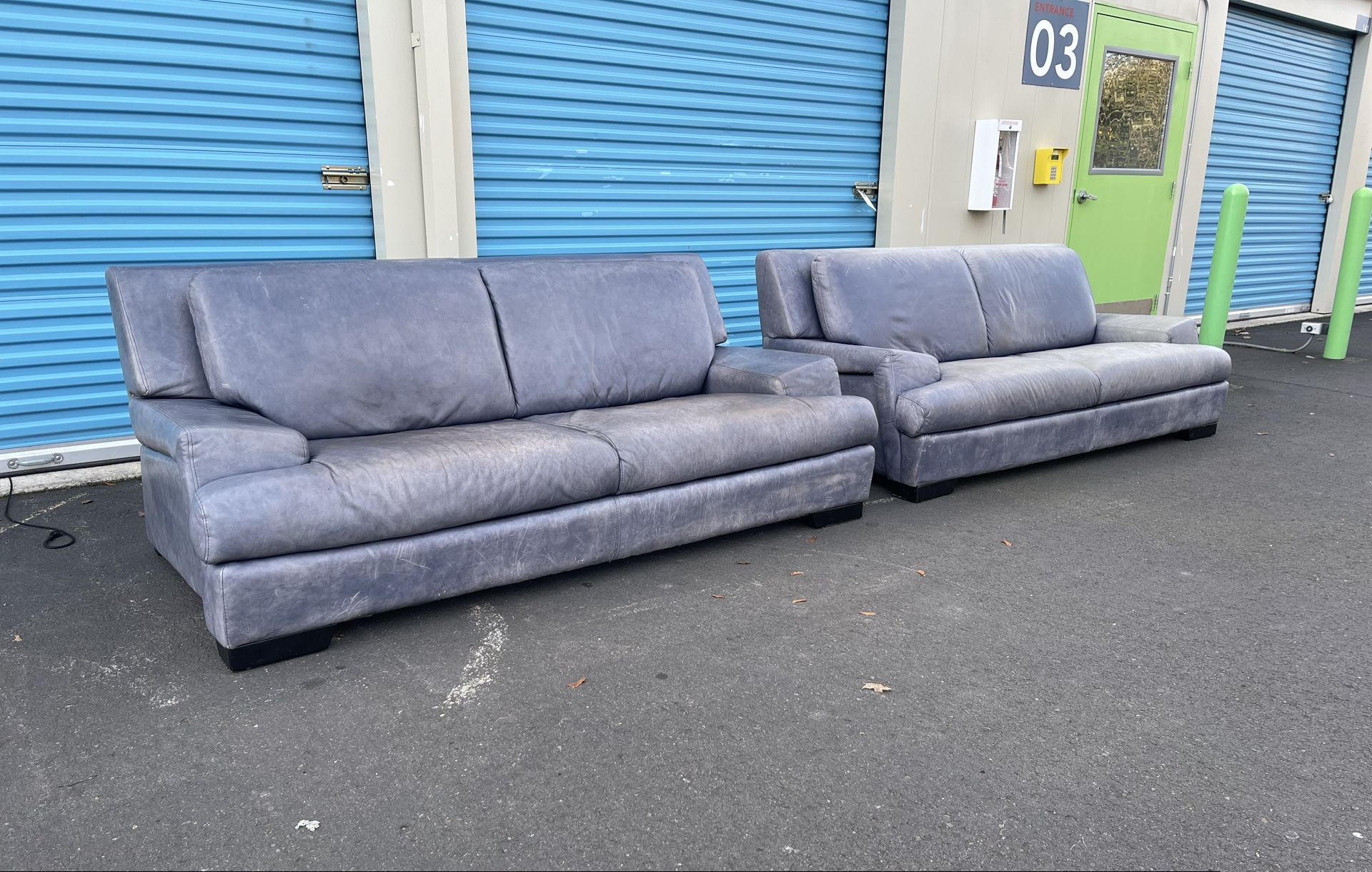 Leather Sofas-Will Deliver