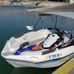 2019 Yamaha VXHO Jetski And  Sealver Wave Boat 444
