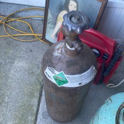 Compressed Nitrogen And Other Bottles