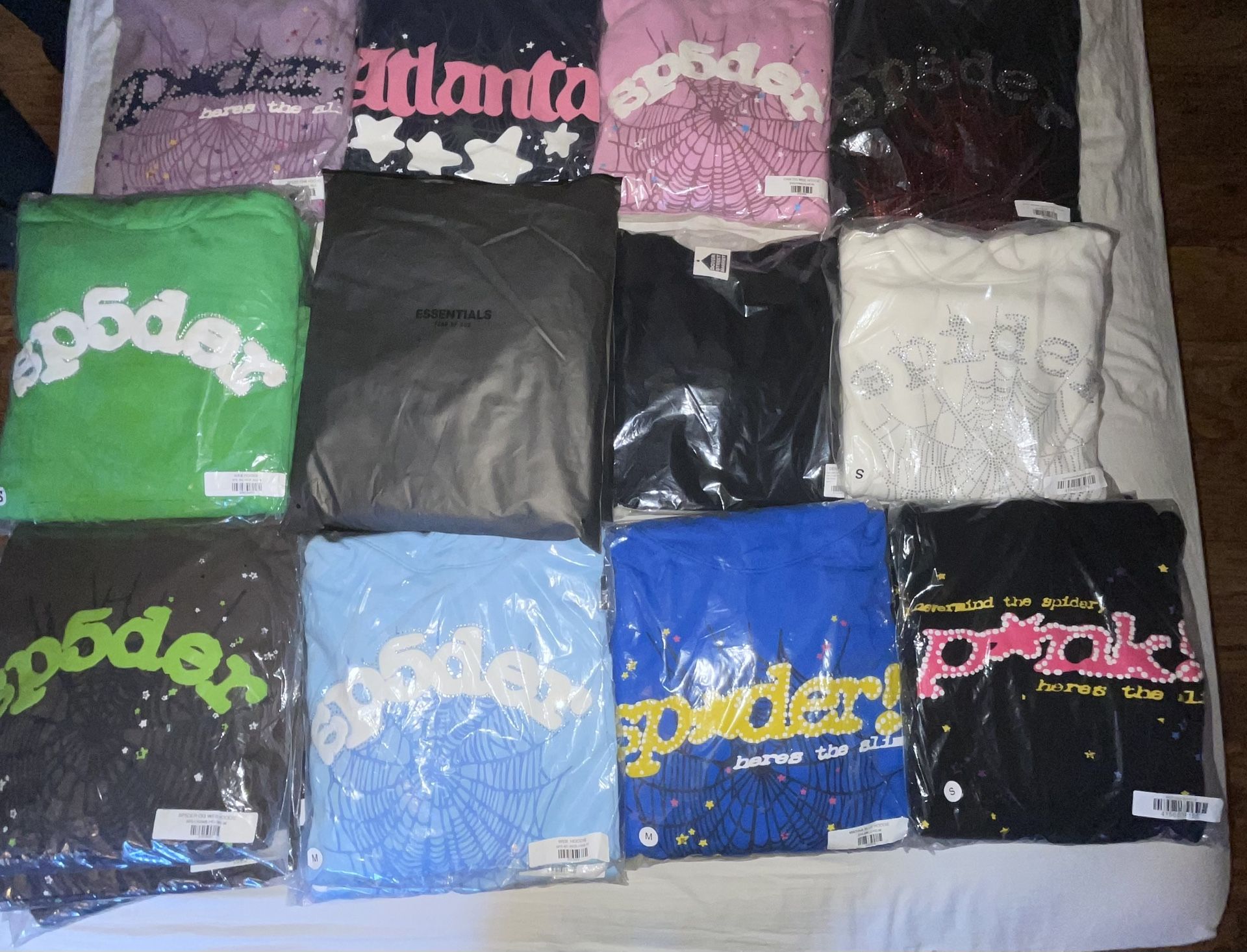 Denim Tears Shorts And Sp5der Hoodies