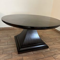Large Round Pedestal Dining Table - $250 OBO