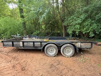 77"x16' Utility Trailer