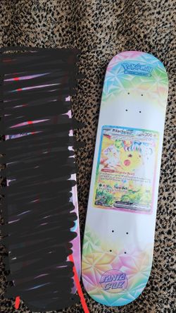 Pokemon Santa Cruz Pikachu skateboard