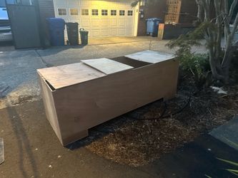 Large Plywood Crate