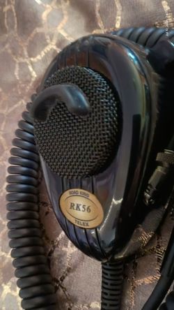 Turner RoadKing RK56B Black 4pin Mic Dynamic Noise Canceling CB Microphone NEW