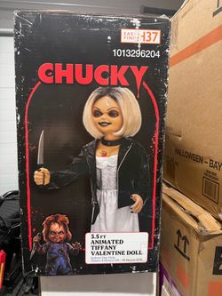 Chucky 3.5 FT Animated Tiffany Valentine Doll