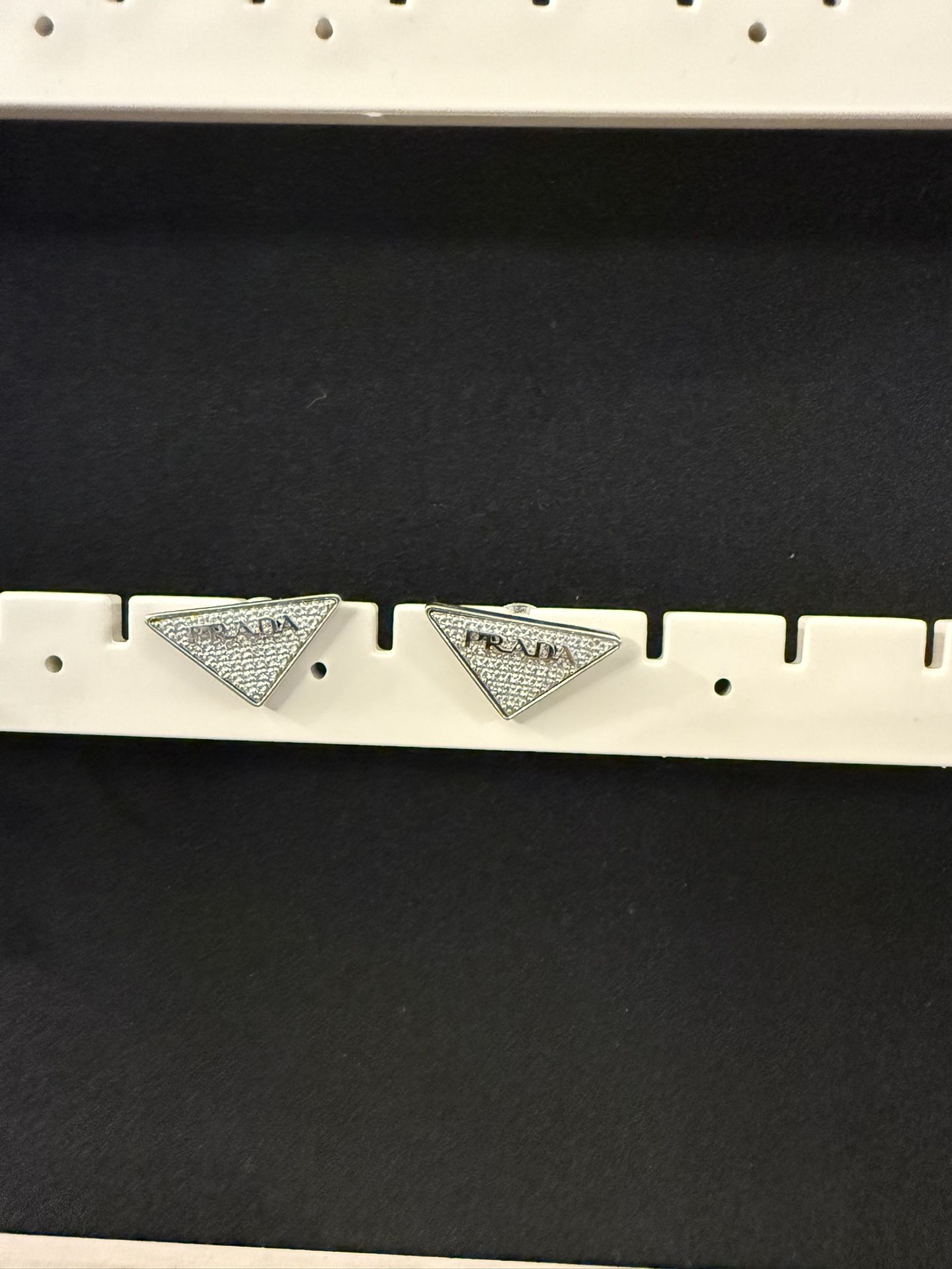 Prada Crystal Earrings