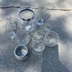 Vases/Candle Holders All For $2
