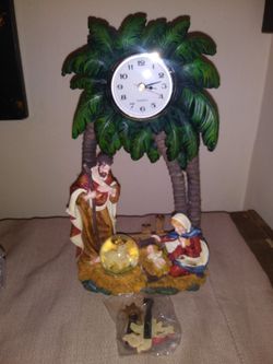 Cadona Nativity Clock Collection
