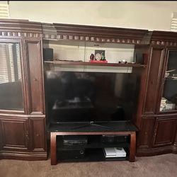 Tv Unit/Solid Wood 