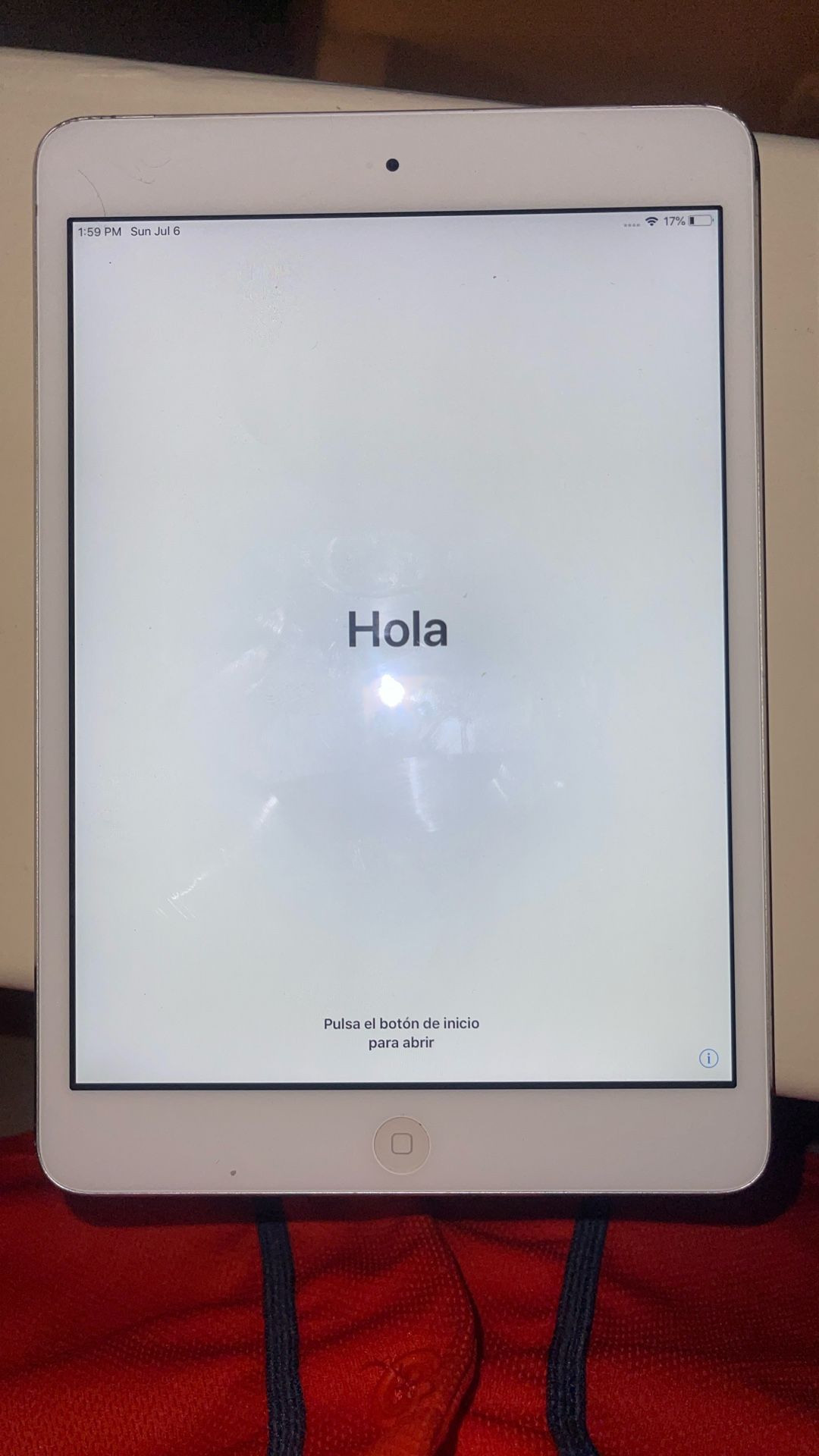 Ipad Mini Silver Good Condition???