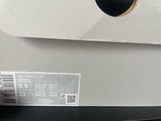 Nike Air Force 1 '07 White Size 9.5