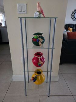 Glass shelf