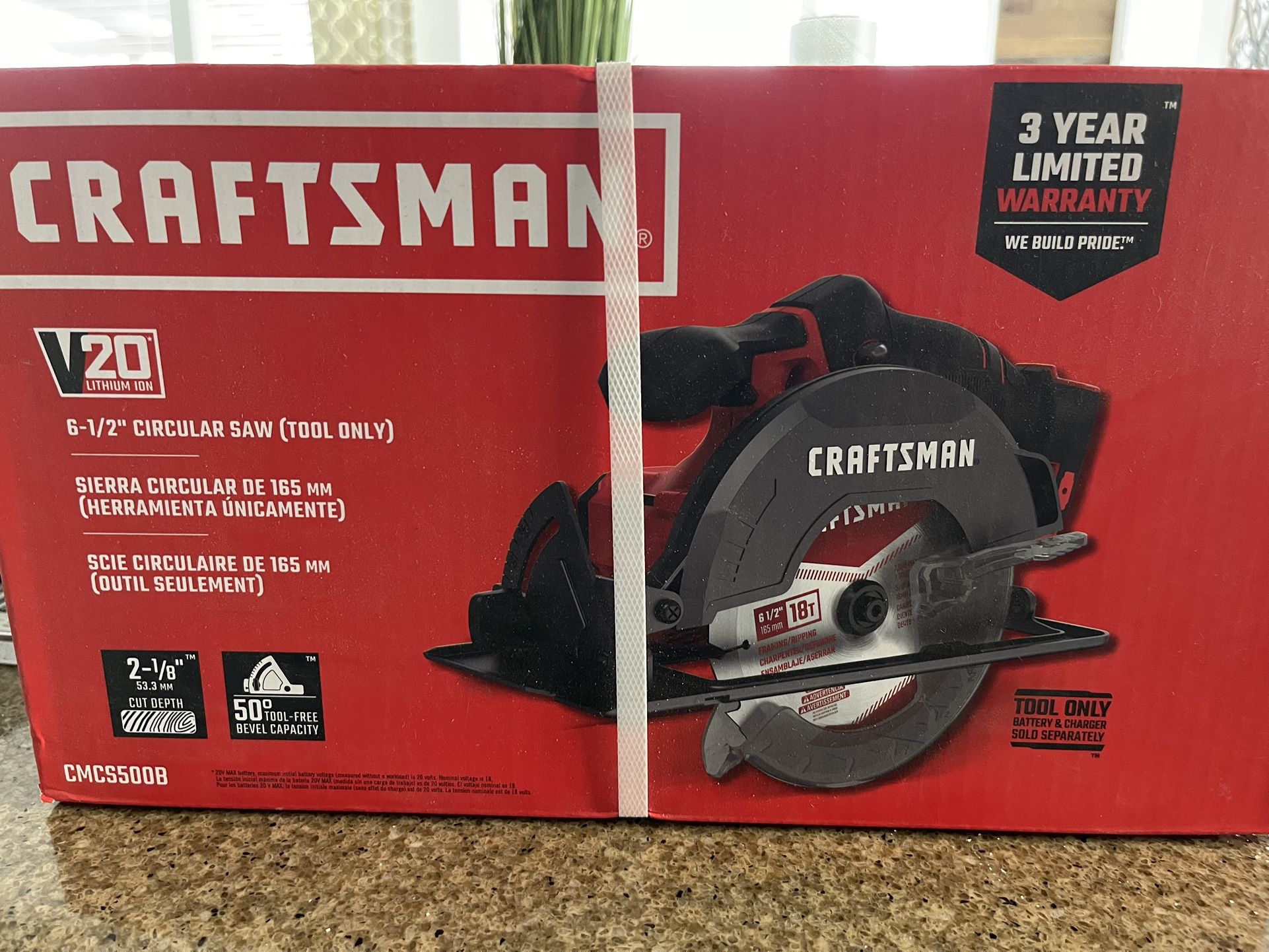 Saw Tool Craftsman Battery Operated Skill Saw Craftsman V20