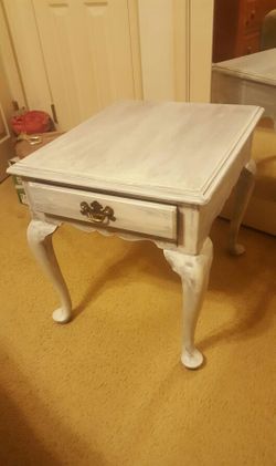 Henkle-Harris table distressed