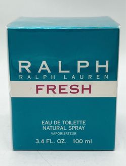 Ralph Lauren Fresh EDT 3.4 oz. 100 MI New In Sealed Box Authentic *2015 Formula*