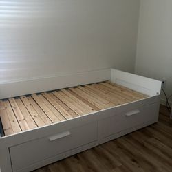 Day Bed With Drawers Twin 