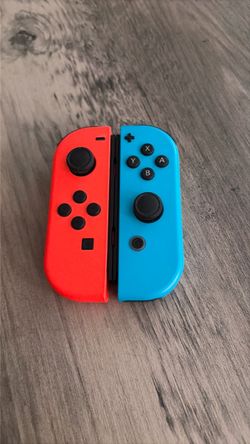 Nintendo Switch Joy-Con Controllers Neon Red Blue