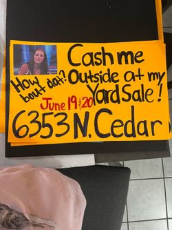 Yard Sale