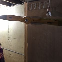 Airplane Wood Perpellor