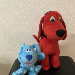 Blues Clues And Clifford Plushie