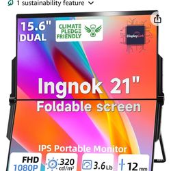 Portable Dual Screen Monitor