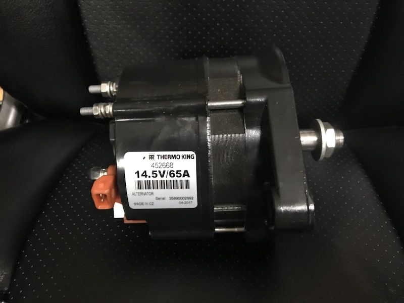 Thermo King Tripac Evolution APU Alternator and Engine Belt