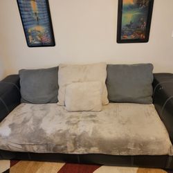 Black And Gray Couch