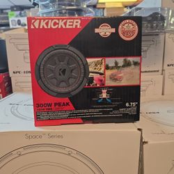 Kicker Comprt Subwoofer 6.75"