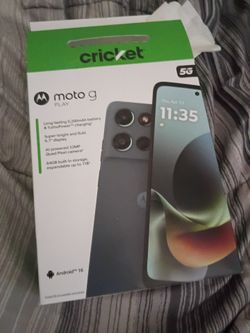 Moto g play 5g cricket phone