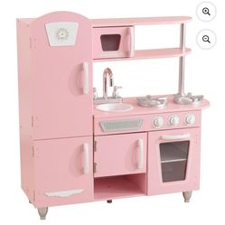 KidKraft Vintage Play Kitchen Pink 