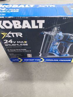 Kobalt XTR brushless 24v cordless straight