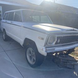 75 Jeep Wagoneer Rolling Chassis.