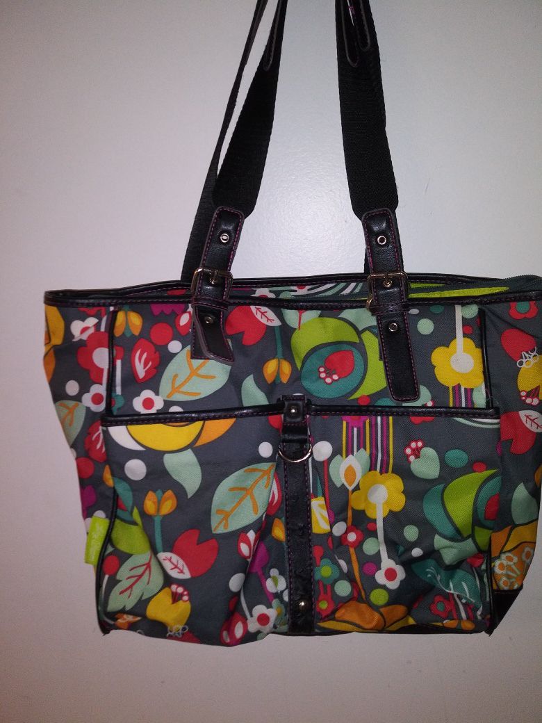 Lily bloom purse satchel tote messenger bag