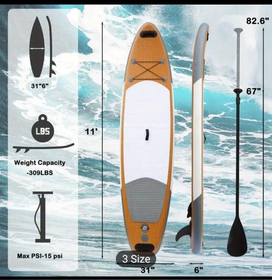 Brand new in box 📦 11' ft SUP Paddleboard