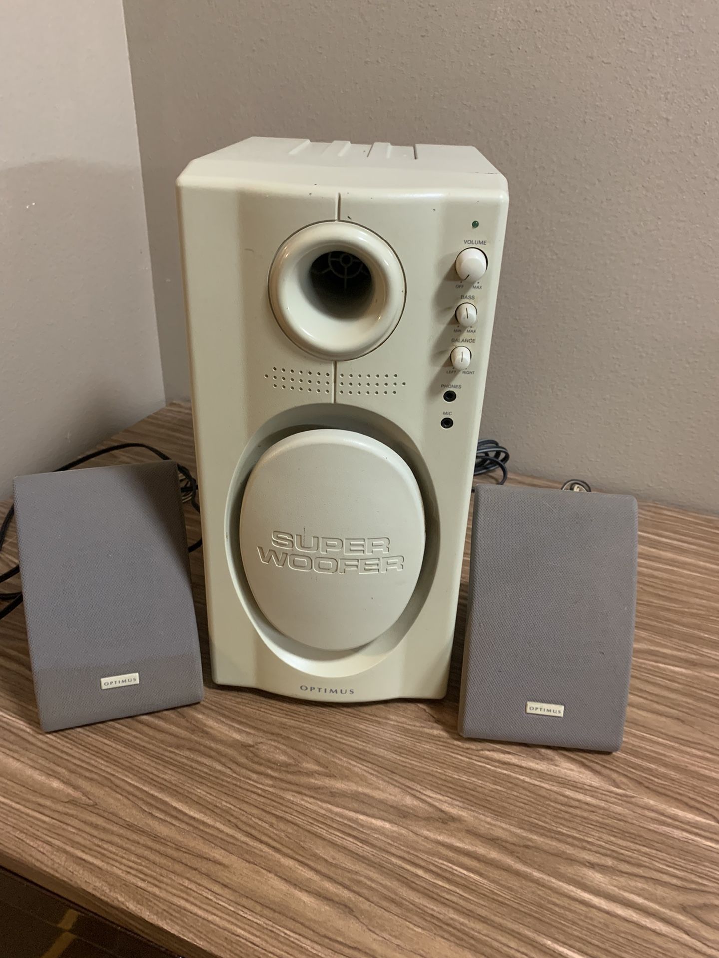 Surround Sound System/2speakers & Subwoofer