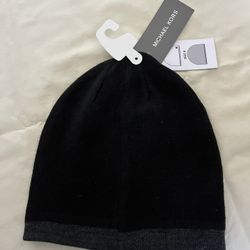 Michael Kors Unisex Reversible Knit Beanie Hat NWT