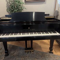Steinway & Sons Baby Grand Piano Going For Free