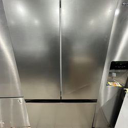 Samsung Bespoke Refrigerator French Door In Stainless Steel 
