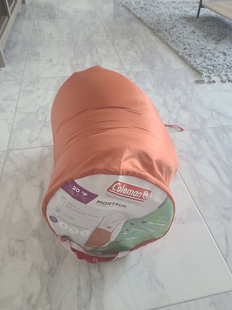 Coleman Sleeping Bag 20 Degrees Big And Tall