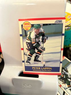 SCORE 1990 Peter Lappin #403 Minnesota North Stars NHL Prospect '90 Card