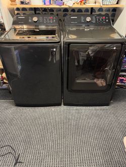 Samsung washer and gas dryer