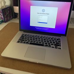 2015 MacBook Pro 15 Retina 
