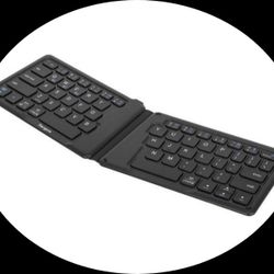 Targus Ergonomic Foldable Antimicrobial Tablet Keyboard Black