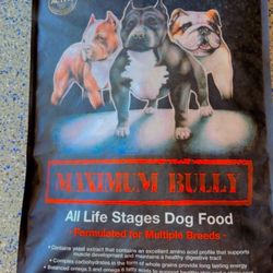 Maximum Bully Dog Food 