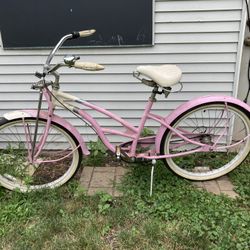 Pink Cruiser Bike
